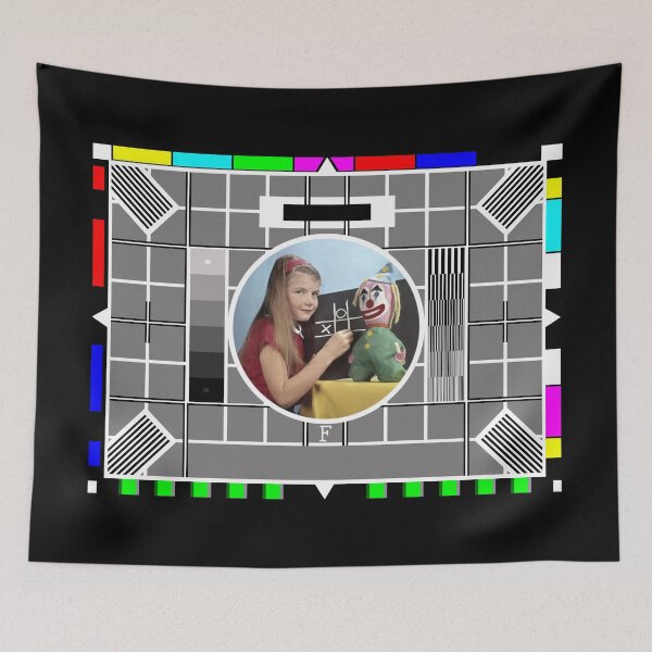 Item preview, British Test Card 1960s - 1970s Pop Art V1 designed and sold by RetrospectUK.