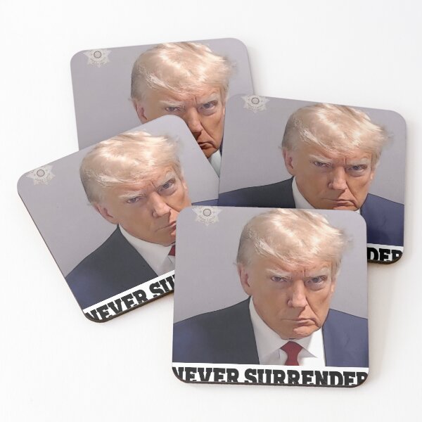 Item preview, Never Surrender, American President, Trump, Strong Active designed and sold by PortaRezulin.