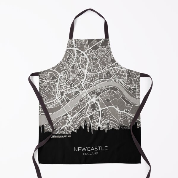 Artikelvorschau, Newcastle-Skyline-Karte entworfen und verkauft von ArtPrints.