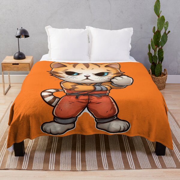 Item preview, Whiskered Warriors: Adorable Cat Martial Artistry in Cartoon Isolation designed and sold by AlienSkinEyes.