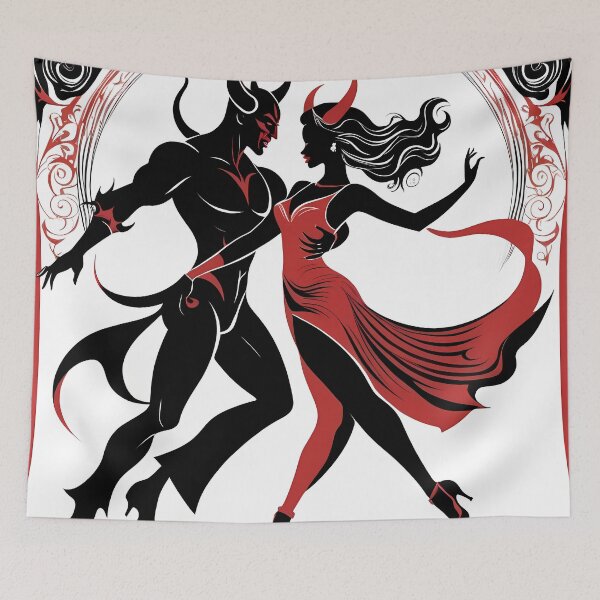 Item preview, Dance with the devil tango designed and sold by TaevasDesign.