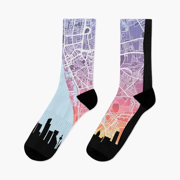 Item preview, Liverpool Skyline Map designed and sold by ArtPrints.