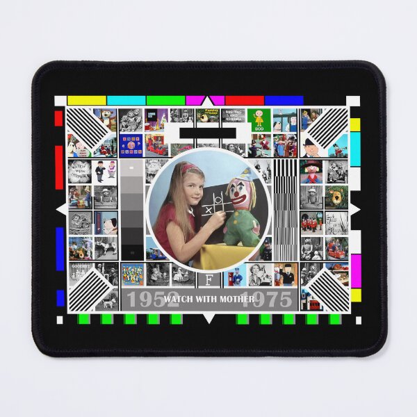 Item preview, British Test Card 1952 - 1975 Watch With Mother Pop Art V1 designed and sold by RetrospectUK.