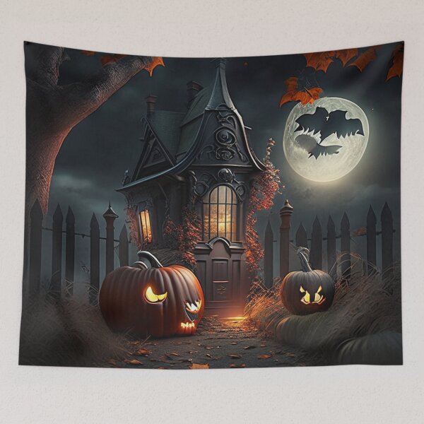 Item preview, Spooky 3D Halloween House: Eerie Delights designed and sold by Paladiin.