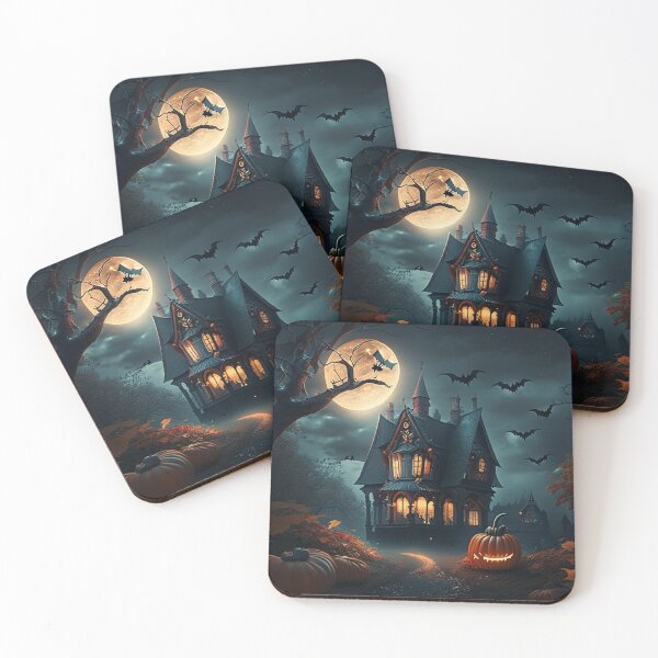 Item preview, Enchanting 3D Halloween House Art designed and sold by Paladiin.