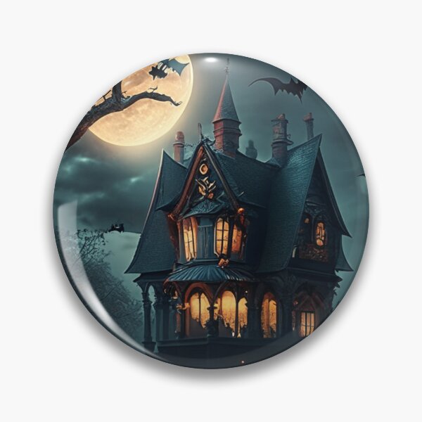 Item preview, Enchanting 3D Halloween House Art designed and sold by Paladiin.