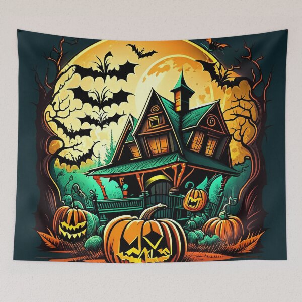 Item preview, Spooky Halloween Comic: Haunted House Adventure designed and sold by Paladiin.