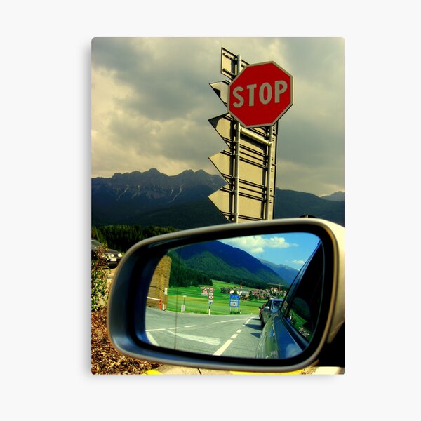 Stop the Past Canvas Print