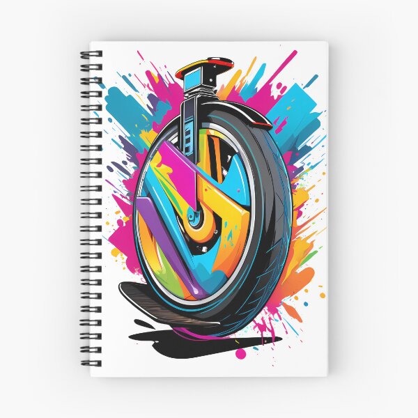Item preview, Electric Unicycle Monowheel Graffiti designed and sold by TaevasDesign.
