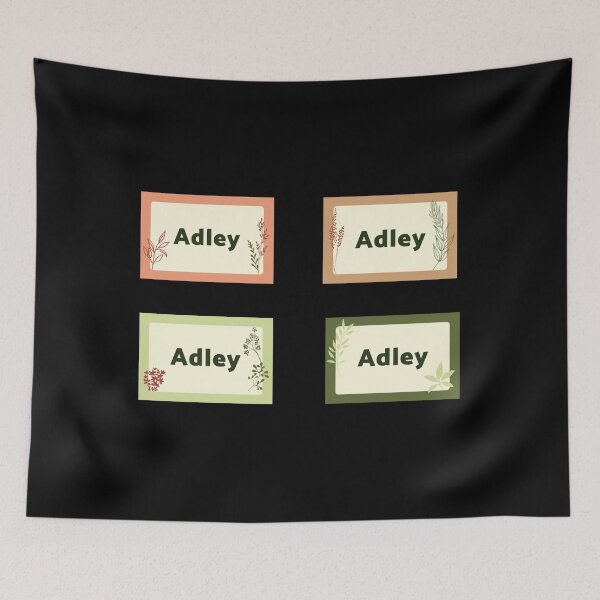 Item preview, A For Adley - Adley, Rainbow Unicorn designed and sold by truel-lingson.