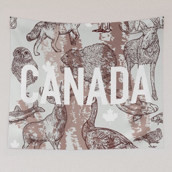 Item preview, Animals of Canada designed and sold by Sam Posnick.