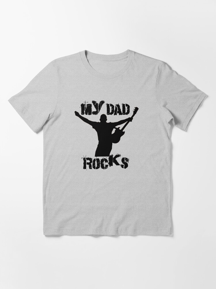 Alternate view of My Dad Rocks Father's Day Gift Essential T-Shirt