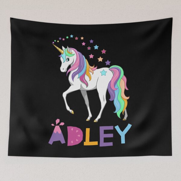 Item preview, A For Adley - Adley, Rainbow Unicorn designed and sold by truel-lingson.