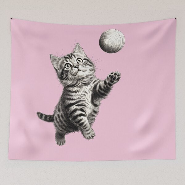 Item preview, Cat Artistry: Showcasing Adorable Feline Creations on Transparent Background designed and sold by AlienSkinEyes.