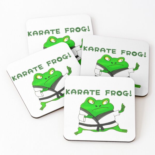 Item preview, Karate frog designed and sold by Designs1279.