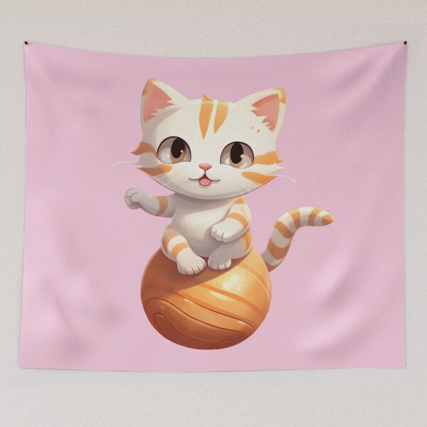 Item preview, Cat Artistry: Showcasing Adorable Feline Creations on Transparent Background designed and sold by AlienSkinEyes.