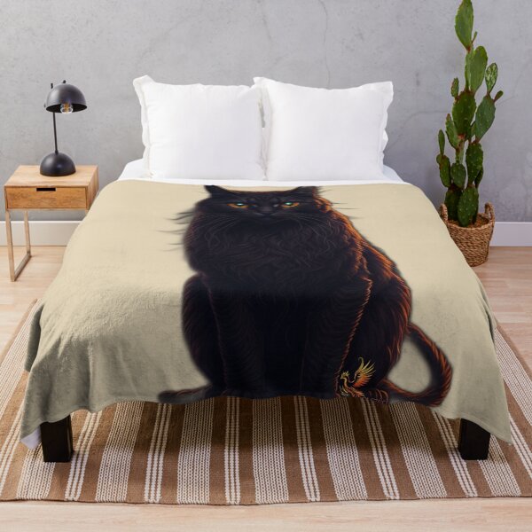 Item preview, Full-Body Black Cat (Beige) designed and sold by AmaziaCo.