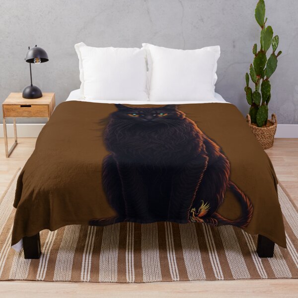 Item preview, Full-Body Black Cat (Brown) designed and sold by AmaziaCo.