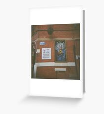 On the sixth day, god created MANchester Greeting Card