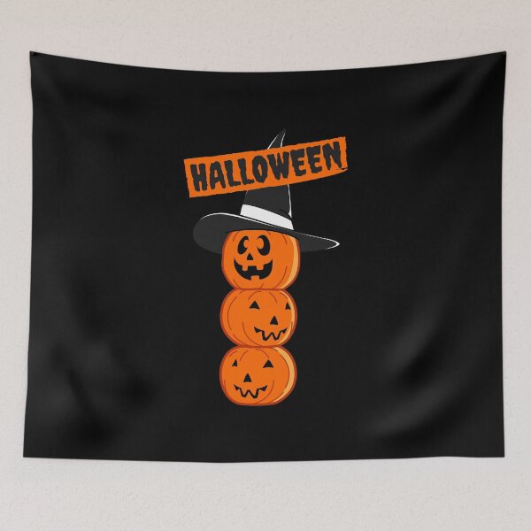 Item preview, Funny Halloween 3 Scary Pumpkin designed and sold by FlyShop1.