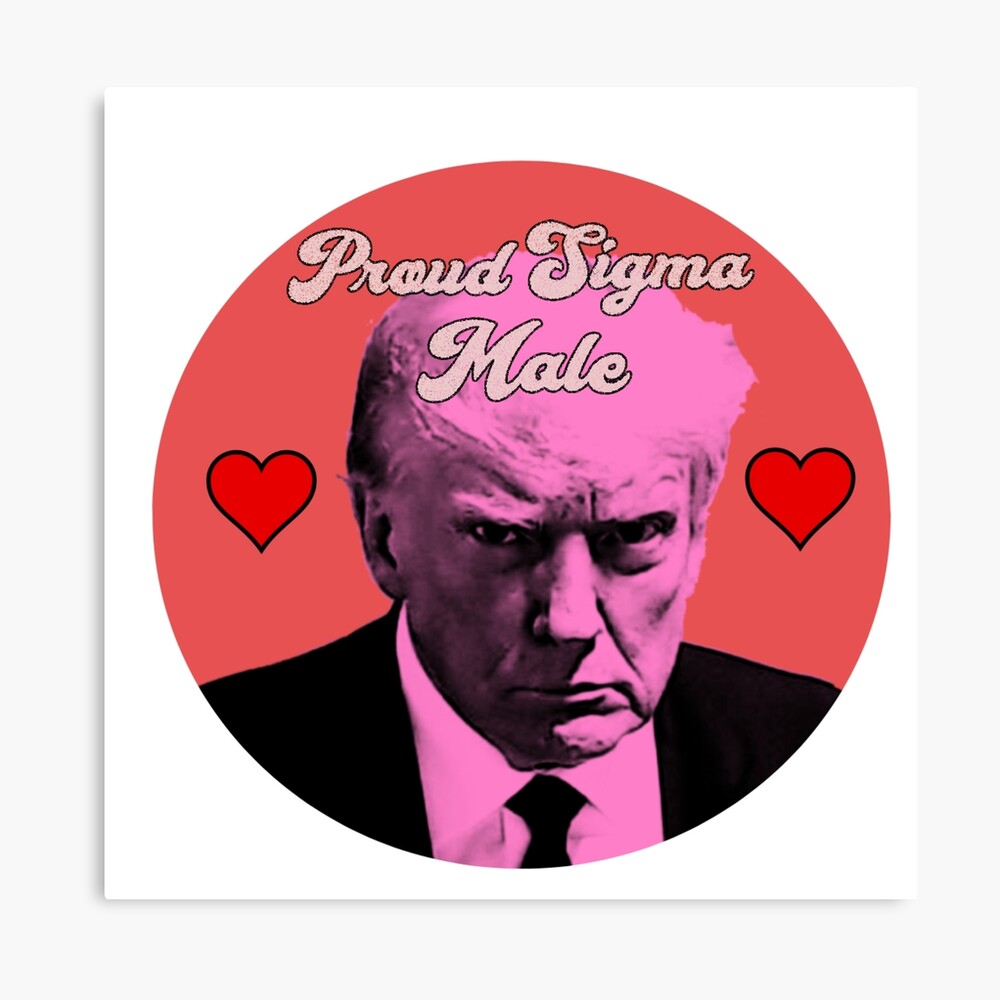 trump mugshot cute sigma male