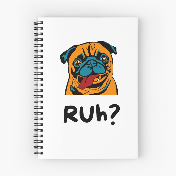 Item preview, Ruh? pug, curious dog. designed and sold by Cajattire.
