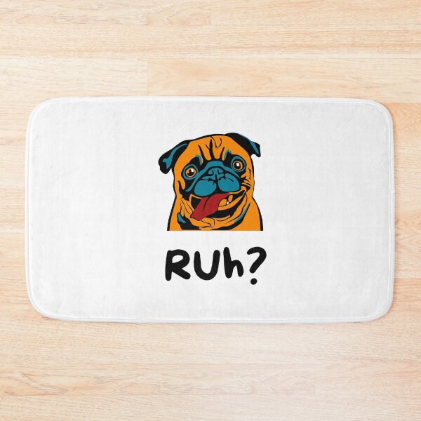 Item preview, Ruh? pug, curious dog. designed and sold by Cajattire.
