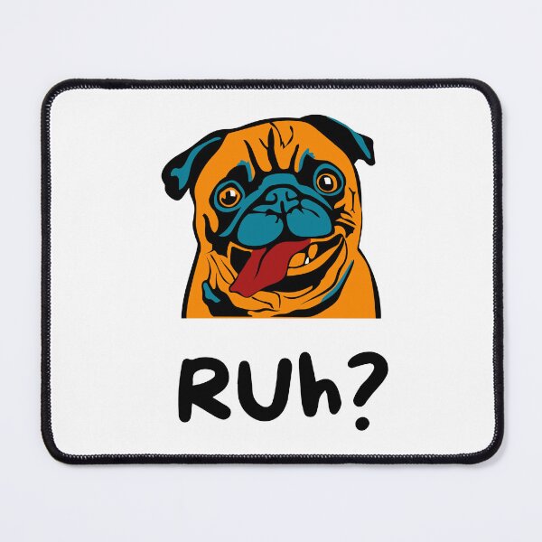 Item preview, Ruh? pug, curious dog. designed and sold by Cajattire.