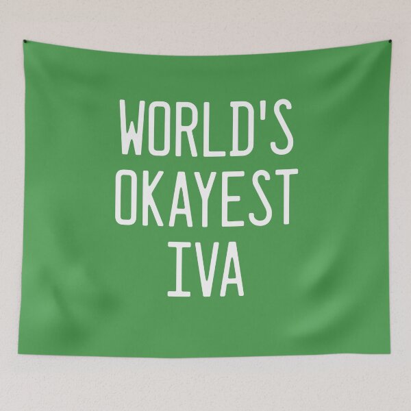Item preview, World's Okayest Iva designed and sold by TimespunThreads.