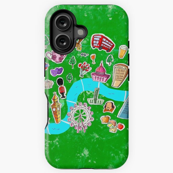 London map iPhone Tough Case