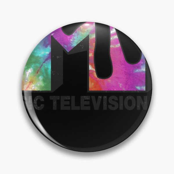 Item preview, MTV Bright Rainbow Tie Dye Logo  designed and sold by LavinaTromp.