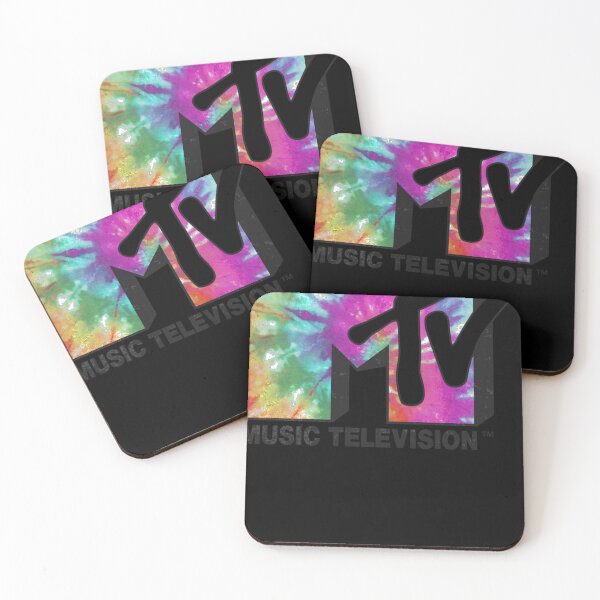 Item preview, MTV Bright Rainbow Tie Dye Logo  designed and sold by LavinaTromp.