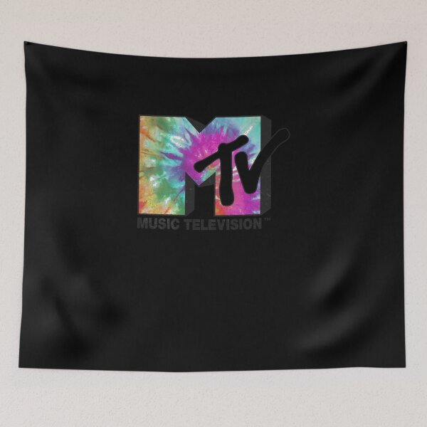 Item preview, Logotipo de MTV Bright Rainbow Tie Dye designed and sold by LavinaTromp.