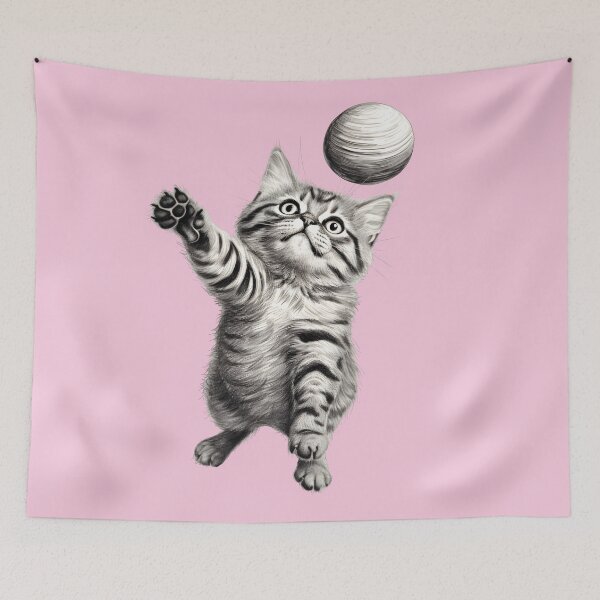 Item preview, Cat Artistry: Showcasing Adorable Feline Creations on Transparent Background designed and sold by AlienSkinEyes.