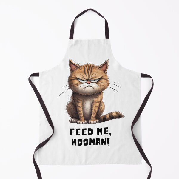 Item preview, Disgruntled Cat Feed Me Hooman! designed and sold by TuckerLogan.