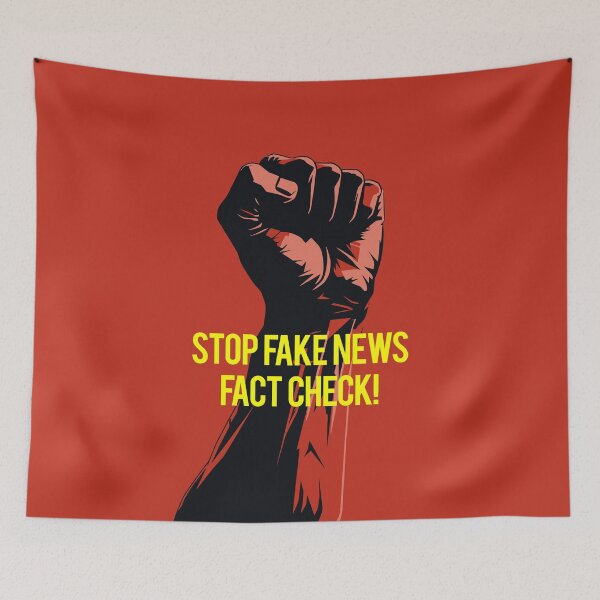 Item preview, Stop Fake News, Fact Check. Artº38P designed and sold by Bauani.