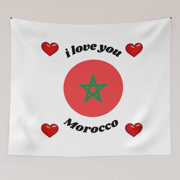 Item preview, morocco flag designed and sold by CARANIACLS.