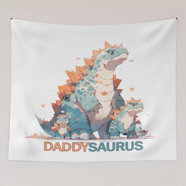 Item preview, Daddysaurus: The Alpha Dino Dad designed and sold by KaleidoKiosk.