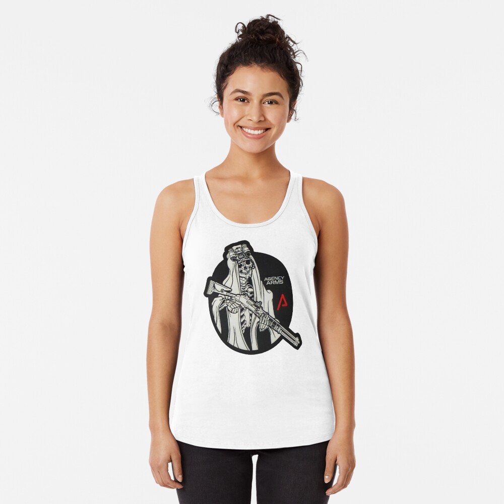 Vista previa del artículo con la obra «Camiseta con espalda nadadora», diseñado y vendido por KalaiyaNorthall.