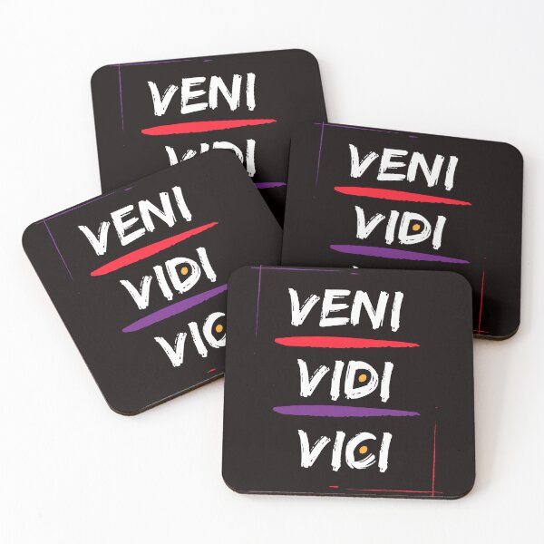 Item preview, Veni, vidi, vici - Classical Latin: "I came; I saw; I conquered" designed and sold by PosiPrints.