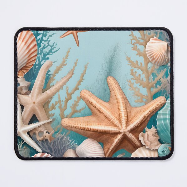 Item preview, Bottom of the sea with starfishes designed and sold by artedamensagem.