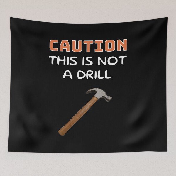Item preview, Caution: This is Not a Drill designed and sold by 5PointsDigital.