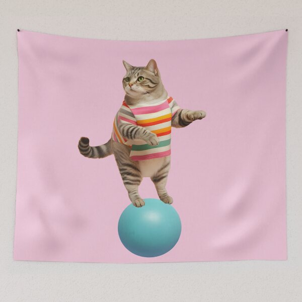 Item preview, Cat Artistry: Showcasing Adorable Feline Creations on Transparent Background designed and sold by AlienSkinEyes.