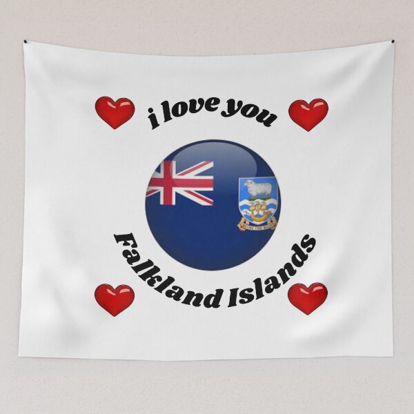Item preview, flag falkand islands designed and sold by CARANIACLS.
