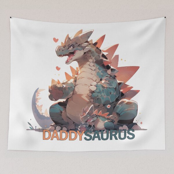 Item preview, Daddysaurus: The Alpha Dino Dad designed and sold by KaleidoKiosk.