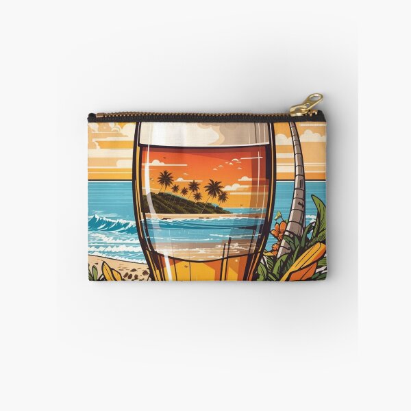 Item preview, Beachside Brew: The Lost Beer Glass designed and sold by ViralVibeLab.