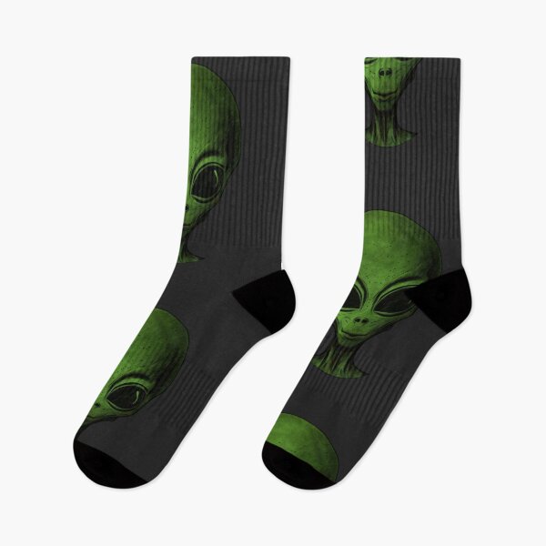 Item preview, Green Alien Head designed and sold by reddogbuckeye.