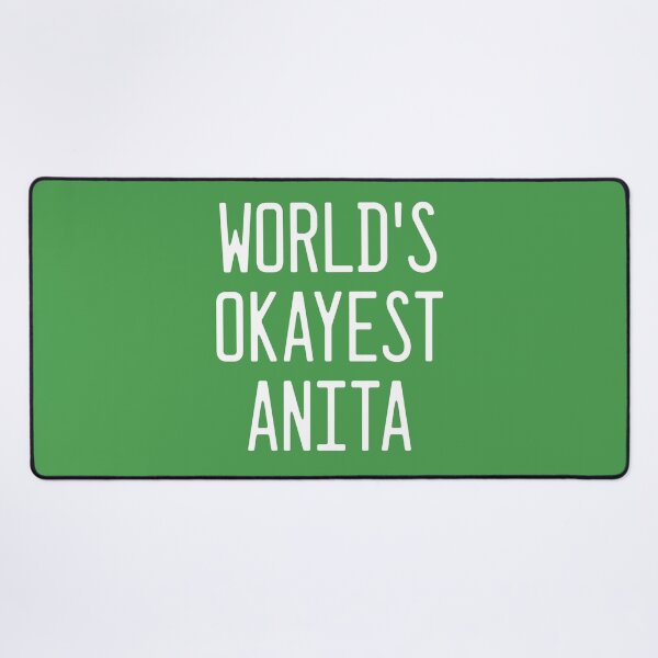 Item preview, World's Okayest Anita designed and sold by TimespunThreads.