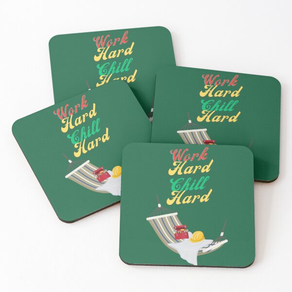 Item preview, Work Hard, Chill Hard Labor Day Art designed and sold by LynZorArts.