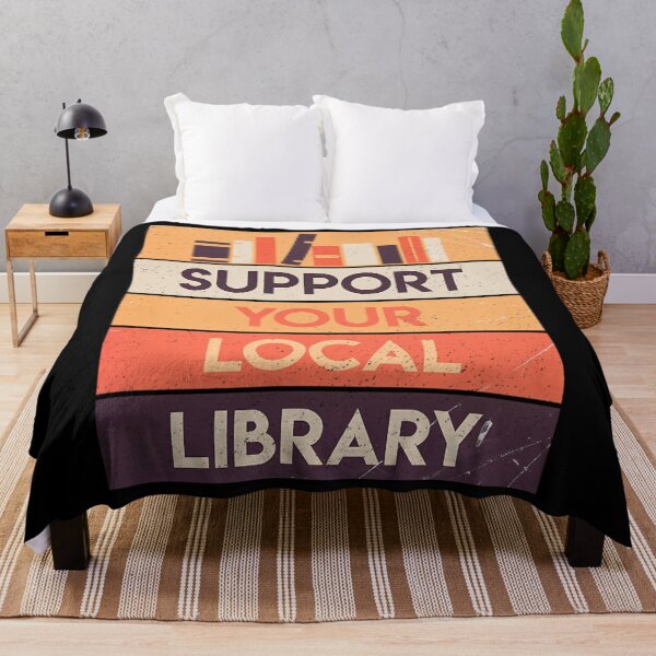 Item preview, Support your local library designed and sold by qaodjtyvks80.